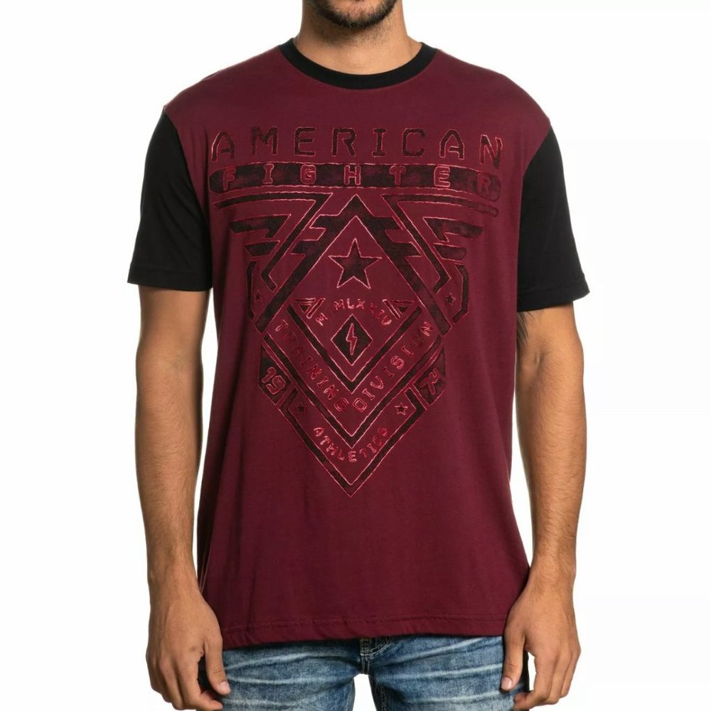 AMERICAN FIGHTER Men's T-Shirt CROSSROADS ARTISAN - Picture 4 of 10